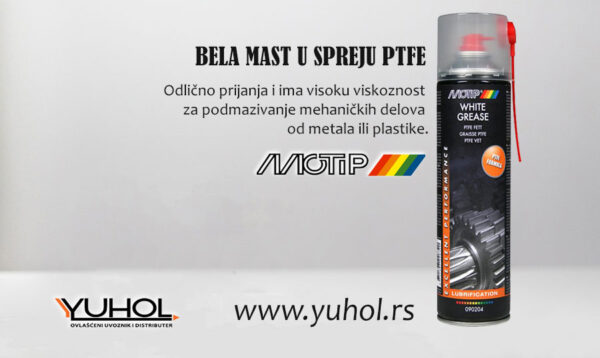 BELA MAST U SPREJU PTFE 500ml / 090204 - Slika 2